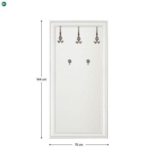 Fogas panel, alpesi fehér, KENTAK WIE75