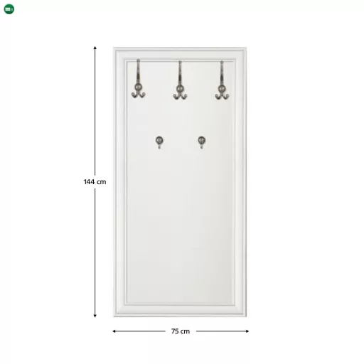 Fogas panel, alpesi fehér, KENTAK WIE75