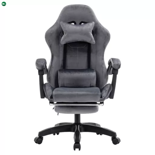 Irodai/gamer szék, szürke, LOPES