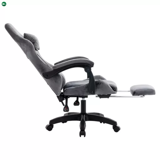 Irodai/gamer szék, szürke, LOPES