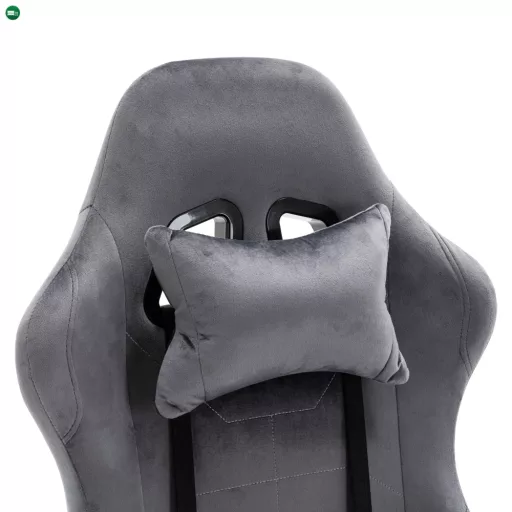 Irodai/gamer szék, szürke, LOPES