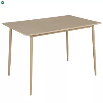 Étkezőgarnitúra 1+4, természetes bükk, SENDO