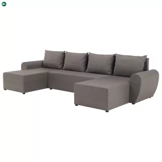   Univerzális ülőgarnitúra, szürkésbézs Taupe, DAKAR NEW U