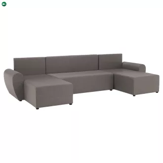   Univerzális ülőgarnitúra, szürkésbézs Taupe, DAKAR NEW U