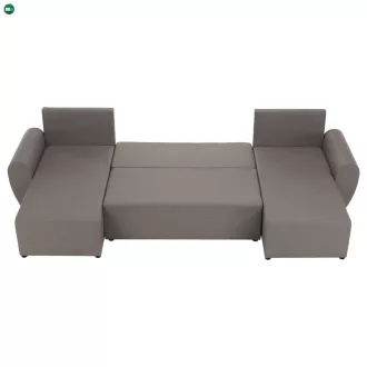   Univerzális ülőgarnitúra, szürkésbézs Taupe, DAKAR NEW U