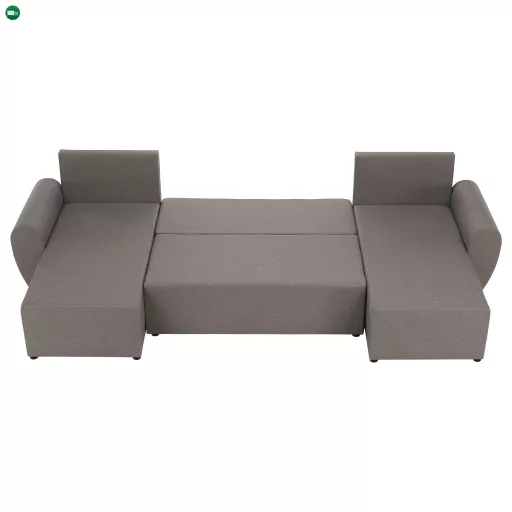 Univerzális ülőgarnitúra, szürkésbézs Taupe, DAKAR NEW U