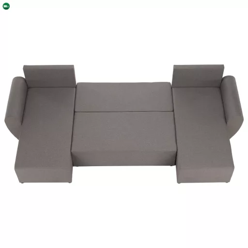 Univerzális ülőgarnitúra, szürkésbézs Taupe, DAKAR NEW U