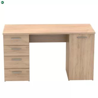Íróasztal, artisan tölgy, EUSTACH