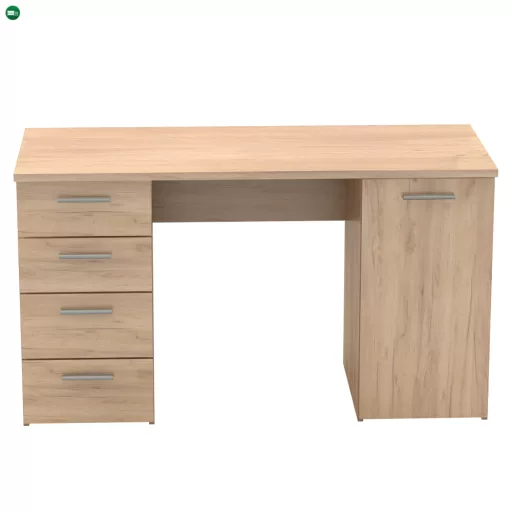 Íróasztal, artisan tölgy, EUSTACH