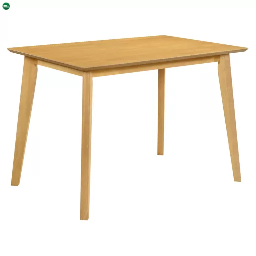Étkezőgarnitúra 1+4, világos sonoma tölgy/sötétbarna, ROIS SET