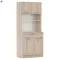 Négyajtós szekrény, sonoma tölgy, DOMIS NEW