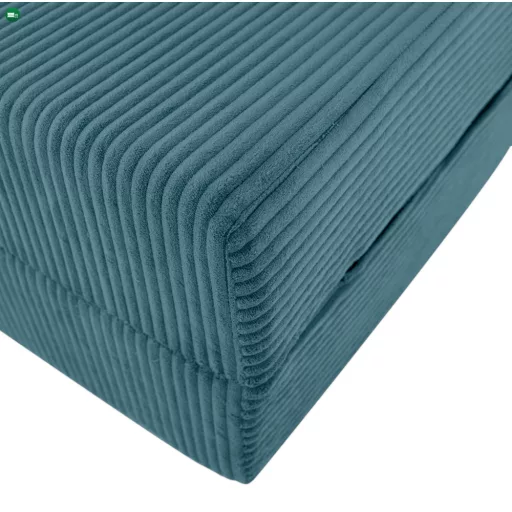 Összecsukható matrac/fotel, 2 az 1-ben, petróleum, MALEN