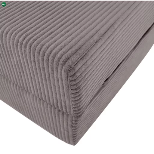 Összecsukható matrac/fotel, 2 az 1-ben, szürke, MALEN