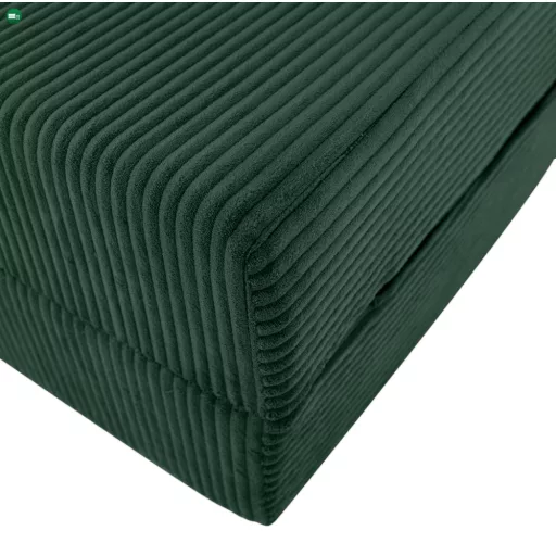 Összecsukható matrac/fotel, 2 az 1-ben, zöld, MALEN