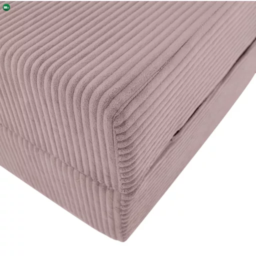 Összecsukható matrac/fotel, 2 az 1-ben, rózsaszín, MALEN