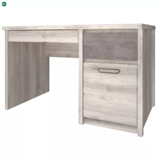 PC asztal 1D2S, nairobi gesztenye/onix, JESI NEW