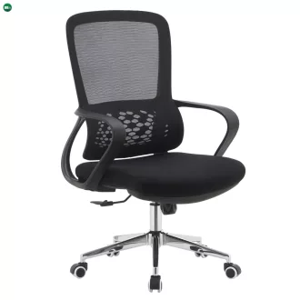 Irodai szék, fekete, FOSTER TYP 2