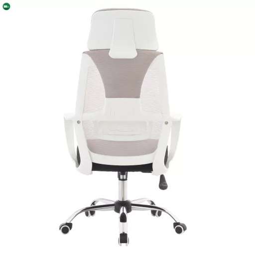 Irodai szék, szürke/fekete/fehér, TAXIS 2 NEW