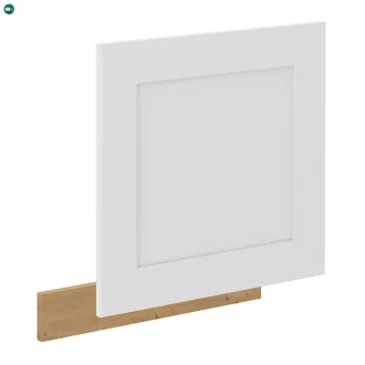   Ajtó mosogatógéphez, fehér/artisan tölgy, LULA ZM 570x596