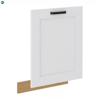   Ajtó mosogatógéphez, fehér/artisan tölgy, LULA ZM 713x596