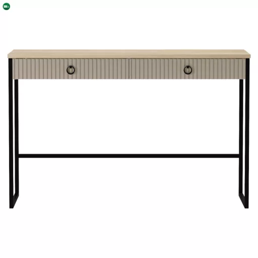 Fésülködőasztal, szürkésbarna Taupe/silverjack tölgy, DOMCA 2S