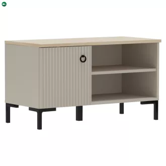  Cipősszekrény, szürkésbarna Taupe/silverjack tölgy, DOMCA 1D