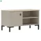 Cipősszekrény, szürkésbarna Taupe/silverjack tölgy, DOMCA 1D