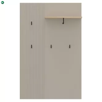   Akasztópanel 85, szürkésbarna Taupe/silverjack tölgy, DOMCA