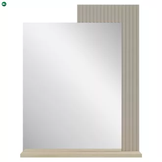 Tükör 65, szürkésbarna Taupe/silverjack tölgy, DOMCA