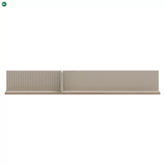 Fali polc 135, szürkésbarna Taupe/silverjack tölgy, DOMCA