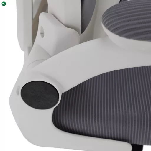 Irodai szék, szürke/fehér, FERIS