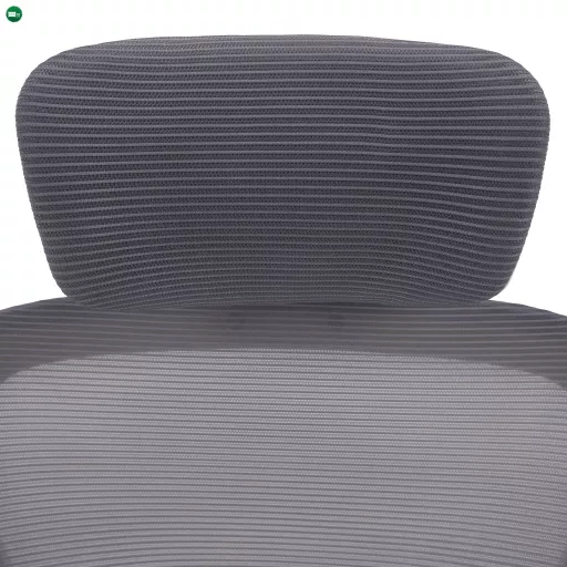 Irodai szék, szürke/fehér, FERIS