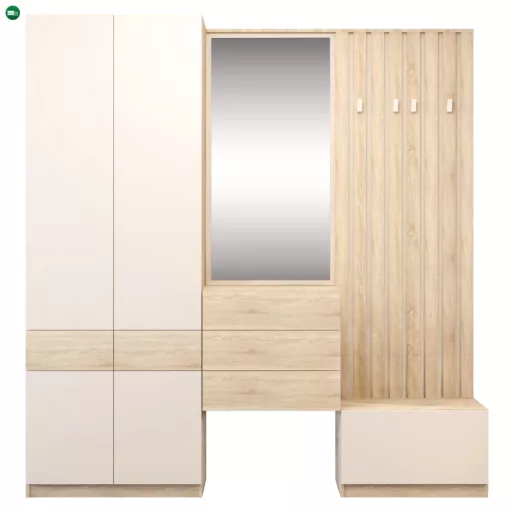 Tükör, sonoma tölgy/kasmír, VERTIO LUS63