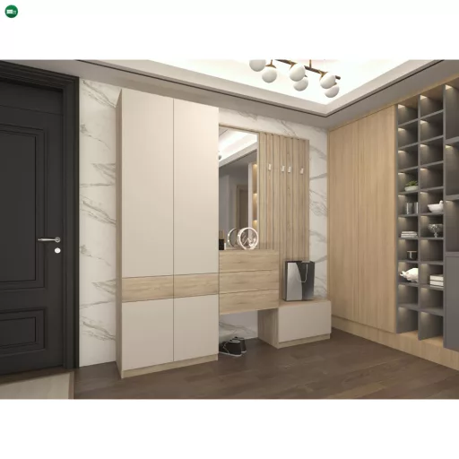 Cipősszekrény, sonoma tölgy/kasmír, VERTIO KOM1K