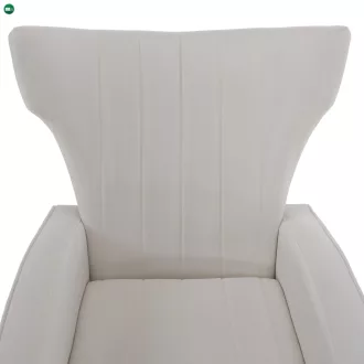 Relaxfotel, bézs Velvet szövet, BARET