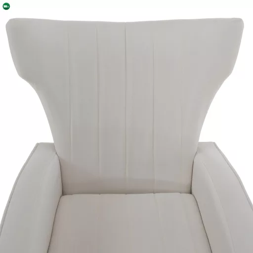 Relaxfotel, bézs Velvet szövet, BARET