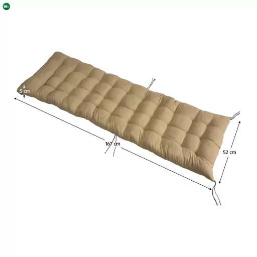 Párna kerti nyugágyhoz, bézs, GAREN NEW