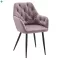 Design fotel, rózsaszín Velvet szövet, VERIO NEW
