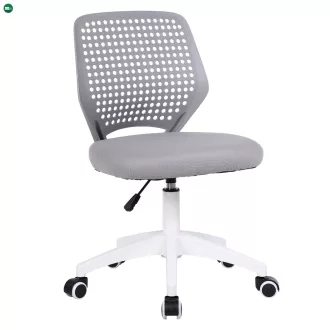 Forgószék, szürke/fehér, SATOZ