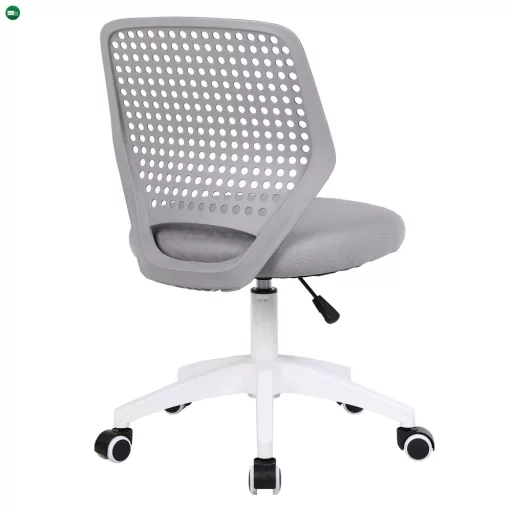 Forgószék, szürke/fehér, SATOZ