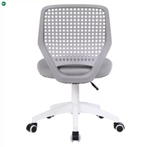 Forgószék, szürke/fehér, SATOZ