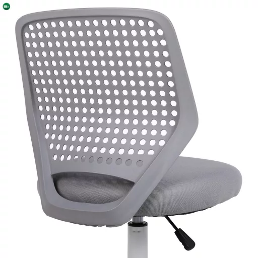 Forgószék, szürke/fehér, SATOZ