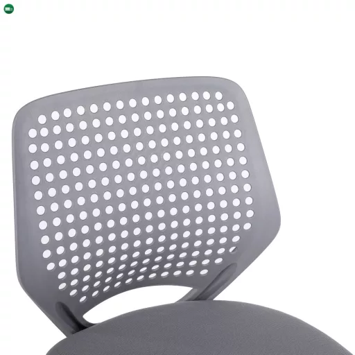 Forgószék, szürke/fehér, SATOZ