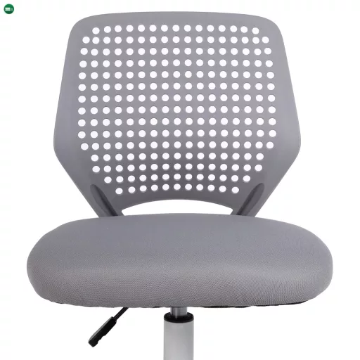 Forgószék, szürke/fehér, SATOZ