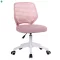 Forgószék, rózsaszín/fehér, SATOZ