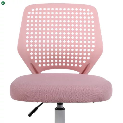 Forgószék, rózsaszín/fehér, SATOZ