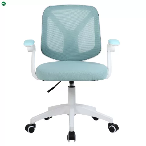 Irodai szék, rózsaszín/fehér, SOLARI