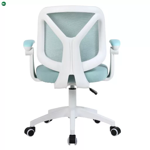 Irodai szék, rózsaszín/fehér, SOLARI