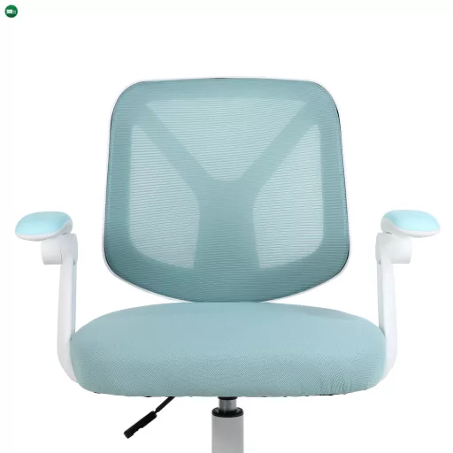 Irodai szék, rózsaszín/fehér, SOLARI