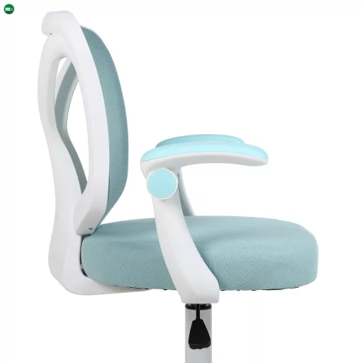 Irodai szék, rózsaszín/fehér, SOLARI